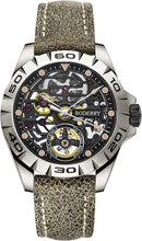 Load image into Gallery viewer, BODERRY Titanium Automatic Mechanical Watch for Men 40mm Skeleton Mens Watches with 72 hrs Power-Reserve Automatic Watch Mens Gift-Urban2.0
