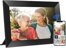 Load image into Gallery viewer, FANGOR 10.1 Inch WiFi Digital Picture Frame 1280x800 HD IPS Touch Screen, Electronic Smart Photo Frame with 32GB Storage, Auto-Rotate, Instantly Share Photos/Videos via Uhale App from Anywhere

