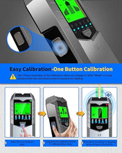 Load image into Gallery viewer, Stud Finder Wall Scanner, 5 IN 1 Upgraded Accuracy LCD Display Wall Wood Metal Stud Finder Detector, Stud Sensor Beam Finder for Center and Edge of Wood AC Wire Metal Studs Joist Pipe
