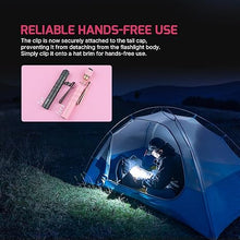 Load image into Gallery viewer, OLIGHT I3T 2 EOS Pocket EDC Flashlight, 200 Lumens Compact Bright Handheld Flashlights, Dual-Output Tail Switch Light with AAA Battery and Two-Way Pocket Clip for Camping and Hiking (Sweet Pink)
