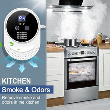 Load image into Gallery viewer, Ozone Odor Eliminator for Strong Odor 99% Cat Litter Deodorizer Dog Poof Odor Removal Home Plug in Air Purifier for Bedroom Toilet Kitchen Pets Shoe Smoke Car Formaldehyde Air Freshener White
