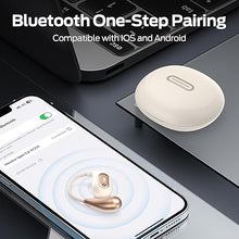Load image into Gallery viewer, Monster Open Ear AC210 Headphones, Bluetooth 5.4 Earphones Stereo Sound, Wireless Headphones 30 Hours Playback, Type-C Charging, HD Clear Calls, Touch Control, IPX5 Waterproof Open Ear Earbuds,White
