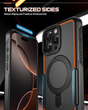 Load image into Gallery viewer, Poetic Neon Case Compatible with iPhone 16 Pro Max, [Magnetic Ring Stand] Dual Layer Slim Shockproof Protective Cover, Black

