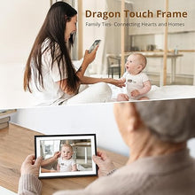 Load image into Gallery viewer, Dragon Touch 10.1&#39;&#39; WIFI Digital Picture Frame - 1280*800 HD IPS Touch Screen Digital Photo Frame Display, Auto-Rotate, Share Photos/Videos Instantly via Free App Best Gifts for Birthday, Wedding, Mom
