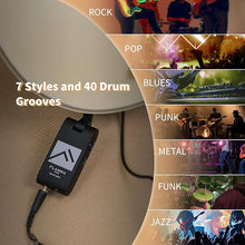Load image into Gallery viewer, FLAMMA FX20 Guitar Headphone Amp with APP 40 Drum Grooves 52 Amp Modes 5 Delay 5 Reverb Effects 14 Modulations for Practice Recording and Creativity
