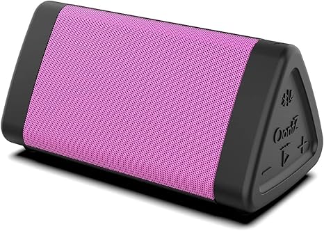 OontZ Angle 3 Bluetooth Speaker, Portable Wireless Bluetooth 5.0 Speaker, 10 Watts, Crystal Clear Stereo Sound, Rich Bass, IPX5 Water Resistant, Loud Portable Bluetooth Speaker (Pink)