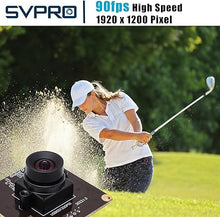 Load image into Gallery viewer, SVPRO Global Shutter USB Camera Module 90fps High Speed Webcam Board 1920x1200 2MP AR0234 UVC Webcam Module with Distortion Free M12 Lens for Computer,Slow Motion Board Camera for Golf Swing
