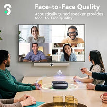 Load image into Gallery viewer, Conference Speakerphone - SOOMFON Speaker Docking Station, 4 AI Mics 360° Voice Pickup, Smart Noise Cancellation, 4K HDMI, PD 100W, 2 USB-A, USB-C for Home Office Compatible with Leading Software
