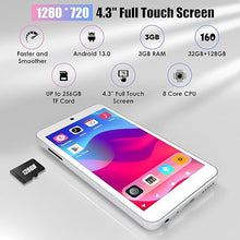 Load image into Gallery viewer, MP3 Player with Bluetooth and WiFi:4.3&quot; HD Full Touch Screen-160GB Large Capacity-Android Streaming Media-Take Photos and Record Videos with Camera-Sport and Fitness-Student/Kid
