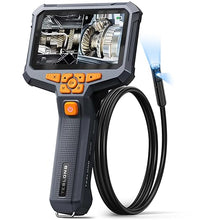 Load image into Gallery viewer, Inspection Camera, Dual Lens Inspection Camera with Light, NTS430 Teslong Borescope, IP67 Waterproof Flexible Cable Sewer Camera, 1080P HD Borescope Inspection Camera with 7 LED Lights(3.3FT)
