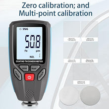 Load image into Gallery viewer, Automotive Paint Depth Gauge,Digital Coating Thickness Tester for Iron Aluminum,Dual Technology,Non-Destructive for Car,Boat,Metal Foil,Furniture Accurate Fe/NF Measurement with Large Display
