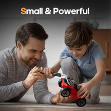 Load image into Gallery viewer, AM ARROWMAX Electric Screwdriver, Precision Screwdriver w/ 34 Magnetic Bits, 4 Torque Settings, Red Dot, IF Winning Design, Rechargeable Mini Cordless Screwdriver for Phone, Laptop, Camera (SES) Black
