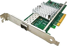 Load image into Gallery viewer, 10G PCIE x8/x16 Ethernet Network Adapter Compatible Intel X520-DA1 82599EN Chip,Single SFP+ Port LAN Card NIC Server Support Windows Server/Windows/Linux/Vmware ESXI
