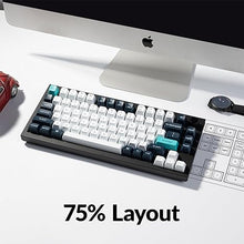 Load image into Gallery viewer, Keychron Q1 Max RGB QMK/VIA Custom Mechanical Keyboard, Hot-Swappable Full Metal Programmable Knob with Gateron Jupiter Brown Switch, 2.4 GHz/Bluetooth/Wired Gaming Keyboard for Mac Windows Linux
