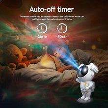 Load image into Gallery viewer, Astronaut Galaxy Projector Starry Sky Night Light, Nebula Light Space Star Projector with Timer and Remote Control, Light Projector for Bedroom and Ceiling, Great Gift for Kids and Adults
