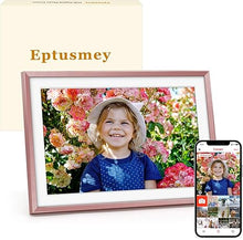 Load image into Gallery viewer, Digital Picture Frame?Built-in 32GB| WiFi Digital Photo Frame with 10.1&quot; Touch Display, Send Picture/Video via Frameo/USB/Micro SD, Easy Setup, Great Gifts| Rose Pink
