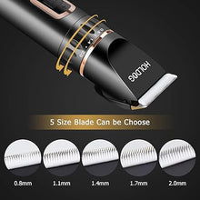 Load image into Gallery viewer, Dog Clippers Professional Heavy Duty Grooming Clipper 3-Speed Low Noise High Power Rechargeable Cordless Pet Tools for Small &amp; Large Dogs Cats Pets with Thick Coats
