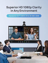 Load image into Gallery viewer, Enther&amp;MAXHUB PTZ Camera,HD 1080p Video Conference Camera System with 12X Optical Zoom,Wide-Angle USB Conference Room Webcam with Remote Control for Streaming, Video Calling, Recording
