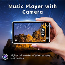 Load image into Gallery viewer, G7 MP3 Player with Spotify and Camera, MP3 Player with Bluetooth and WiFi, Android Mp3 Player 144GB Spotify MP4 Player with Speaker, Spotify, Amazon Music, YouTube, Audible
