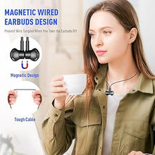 Load image into Gallery viewer, USB C Headphones for Samsung S24+ S24 Ultra 23, Type C Earphones with Microphone Magnetic Volume Control HiFi Stereo Wired Earbuds for Galaxy A53 S21 S20 FE Flip 5 Fold 4 Pixel 8 7 Pro 6 Android Phone
