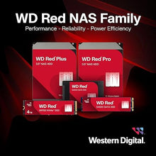 Load image into Gallery viewer, Western Digital 24TB WD Red Pro NAS Internal Hard Drive HDD - 7200 RPM, SATA 6 Gb/s, CMR, 512 MB Cache, 3.5&quot; - WD240KFGX
