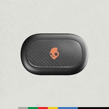 Load image into Gallery viewer, Skullcandy Push ANC Active in-Ear Wireless Earbuds, 58 Hr Battery, IP67 Waterproof, Wireless Charging, Microphone, Works with iPhone Android and Bluetooth Devices - True Black/Orange
