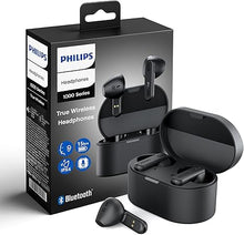 Load image into Gallery viewer, PHILIPS True Wireless Earbuds, TWS Bluetooth 5.3 Headphones, 13mm Drivers, AI Mic for Clear Calls, IPX4 Waterproof, 15 Hours Playtime, Compatible w/iPhone Android &amp; Bluetooth Devices, TAT1138

