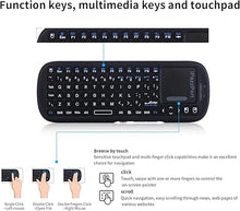 Load image into Gallery viewer, iPazzPort Mini Bluetooth? 2.4GHz Wireless Keyboard with Touchpad Mouse Combo for Android TV Box/PC/Tablet/PS4/Raspberry Pi 3/HTPC KP-19SM
