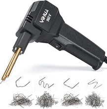 Load image into Gallery viewer, YIHUA 960-V Portable Plastic Welding Kit Hot Stapler with LED Light, 200 Hot Staples, Assistive Cutter for Plastic Crack Repair, Car Bumper Repair, Gas Tank Plastic Repair, Handy Tool for Car Dash
