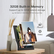 Load image into Gallery viewer, Digital Picture Frame WiFi, 10.1 Inch Frameo Digital Photo Frame 32GB Memory, 1280 * 800 Touch Screen, Auto-Rotate, Share Pictures Videos Instantly, Wedding, Birthday, Gift for Mom, Dad, Grandparents

