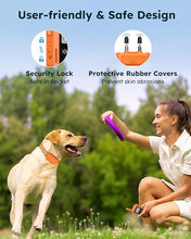 Load image into Gallery viewer, Jugbow Dog Shock Collar 2 Dogs (10-120Lbs) - 4200FT Dog Training Collar with Remote Control, IPX8 Waterproof Rechargeable E Collars for Large Medium Small Dog
