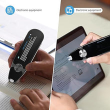 Load image into Gallery viewer, Reading Pen for Dyslexia,Traductor De Voz Instantaneo, Pen Scanner Text to Speech Device, Scan Reading Pen OCR Digital Pen Reader, Wireless Translation Pen Scanner for Students Adults
