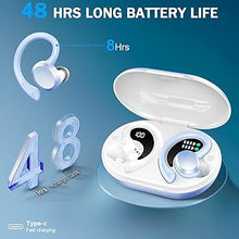Load image into Gallery viewer, Rulefiss Wireless Earbuds Bluetooth Headphones Sport, 2024 Bluetooth 5.3 Earbuds 14.2mm Driver Stereo Over Ear Buds, 48Hrs Earphones with Earhook, Noise Cancelling Mic, IP7 Waterproof for Android iOS
