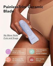 Load image into Gallery viewer, Bikini Trimmer for Women, Pubic Hair Trimmer Women -Electric Hair Trimmer Shaver Razors for Women, LADYSPOT™ Shaving Sets,with 3 Guards,Replaceable Hypoallergenic Ceramic Blade,Wet/Dry(Purple Women)
