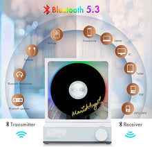 Load image into Gallery viewer, Bluetooth CD Player with Speakers and RGB Color Lights, HOTT Desktop Home CD Players with Remote Control,Supports CD/Bluetooth/TF Card/Transcription/Timer/Optical Output,Signed by Mariah Angeliq
