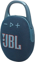 Load image into Gallery viewer, JBL Clip 5 - Ultra-Portable, Waterproof &amp; Dustproof Bluetooth Speaker, Big Pro Sound with Punchy bass, Integrated Carabiner, Up to 12 Hours of Play, Made in Part with Recycled Materials (Blue)
