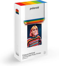 Load image into Gallery viewer, Polaroid Hi-Print - 2nd Generation Bluetooth Connected 2x3 Pocket Photo Dye-Sub Printer - White Printer Only (9128)
