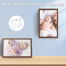 Load image into Gallery viewer, 10.1&quot; WiFi Digital Picture Frame, 1280x800 IPS HD Touch Screen, Smart Electronic Photo Frame, 16GB Storage, Auto-Rotate, Easy Setup to Share Photos or Videos Remotely via App and Email
