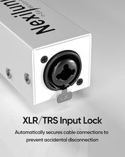 Load image into Gallery viewer, P2 Ultra-Compact in-Ear Monitor Amplifier, Personal Headphone Amp with XLR/TRS Input 3.5mm Output, in Ear Monitor System with Stereo/Mono Switching, Seven-Color Breathing Light
