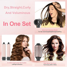 Load image into Gallery viewer, Nimmu Hair Dryer Brush with 120,000 RPM High-Speed Negative Ionic Blow Dryer Brush Fast Drying, Multi Hair Styler Curlers, Professional Hot Air Styler for Curling Volumizing Straightening Styling
