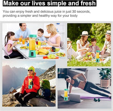 Load image into Gallery viewer, Mulli Portable Blender,Mini Blender for Fruit Smoothies and Shakes,USB Rechargeable Mixer for Baby Food,Gym,Travel
