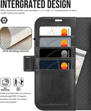 Load image into Gallery viewer, OCASE Compatible with iPhone 16 Plus Wallet Case, PU Leather Flip Folio Case with Card Holders RFID Blocking Kickstand [Shockproof TPU Inner Shell] Phone Cover 6.7 Inch 2024, Retro Graphite
