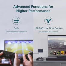 Load image into Gallery viewer, TP-Link 24 Port Gigabit Ethernet Switch Desktop/ Rackmount Plug &amp; Play Shielded Ports Sturdy Metal Fanless Quiet Traffic Optimization Unmanaged (TL-SG1024S)
