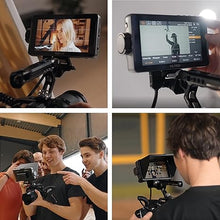 Load image into Gallery viewer, VILTROX Camera Field Monitor DC-550pro 5.5" Kit Touch Screen 4K HDMI DSLR Cameras Video Monitors with Sunshade Hood/np-f550 Battery
