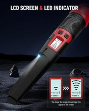 Load image into Gallery viewer, KAIWEETS Metal Detector Pinpointer for Adults &amp; Kids, IP68 Fully Waterproof Handheld Metal Detector Wand with LCD Screen, 360° Detection for Treasure Hunting, 3 Alert Modes, Anti-Lost Alarm
