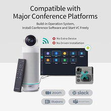 Load image into Gallery viewer, KanDao Meeting S Video Conference Camera System, Microphone Speaker 4-in-one Conference Camera, AI Framing &amp; Smart Tracking,180-degree Meeting Room Camera, 4K Capture, WiFi/HDMI/USB, Plug &amp; Play
