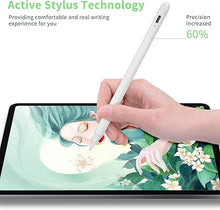 Load image into Gallery viewer, iPad 8th/9th/10th Generation Stylus Pencil with Fast Charging,Tilt Sensitive,Palm Rejection,Magnetic Feature, 1.5 mm Fine Point Pen Compatible with Apple Pencil iPad Pro M4 iPad Air M2 2018-2024
