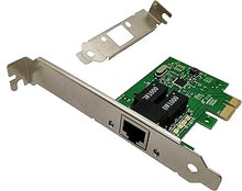 Load image into Gallery viewer, Realtek Chipset Gigabit PCI Express Ethernet Network Interface Card with Low Profile Bracket (No Software))
