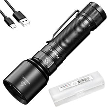 Load image into Gallery viewer, Fenix C7 Rechargeable Flashlight, 3000 Lumen High Lumen USB-C Fast Charging with Lumentac Organizer
