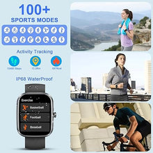 Load image into Gallery viewer, Kuizil Smart Watch, 1.91&quot; HD Smartwatch for Men Women (Answer/Make Call), Fitness Tracker with 100+ Sport Modes, IP68 Waterproof, Heart Rate/Sleep Monitor, Activity Tracker for Android iOS
